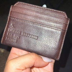 Vivienne Westwood Card Holder in Brown